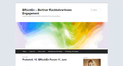 Desktop Screenshot of brueckenforum.org