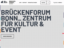 Tablet Screenshot of brueckenforum.de